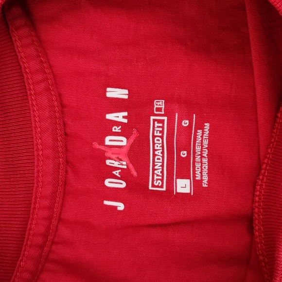 Air Jordan standard fit mens tshirt size large - Picture 3 of 5